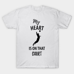 Volleyball Sport Team Play Gift T-Shirt